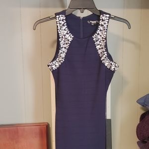 Beautiful Navy Blue Cocktail Dress